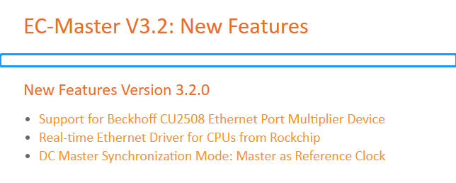 产品谍报：EC-Master最新版本V3.2介绍